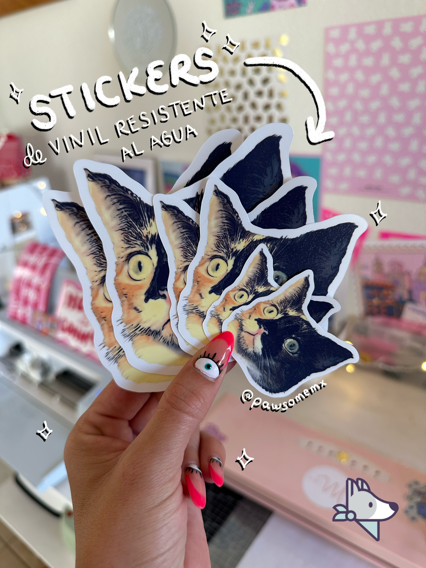 Bumper Stickers Personalizados de Vinil - ¡100% resistentes al AGUA!