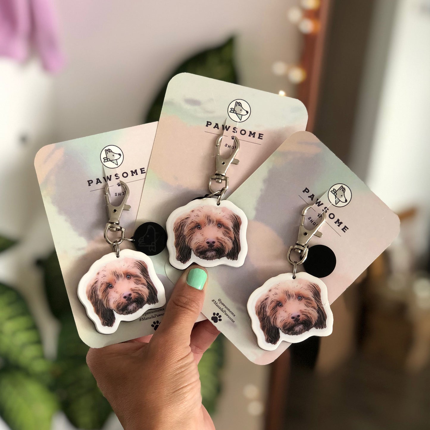 Bag Charm | Mini Llavero Personalizado Pawsome
