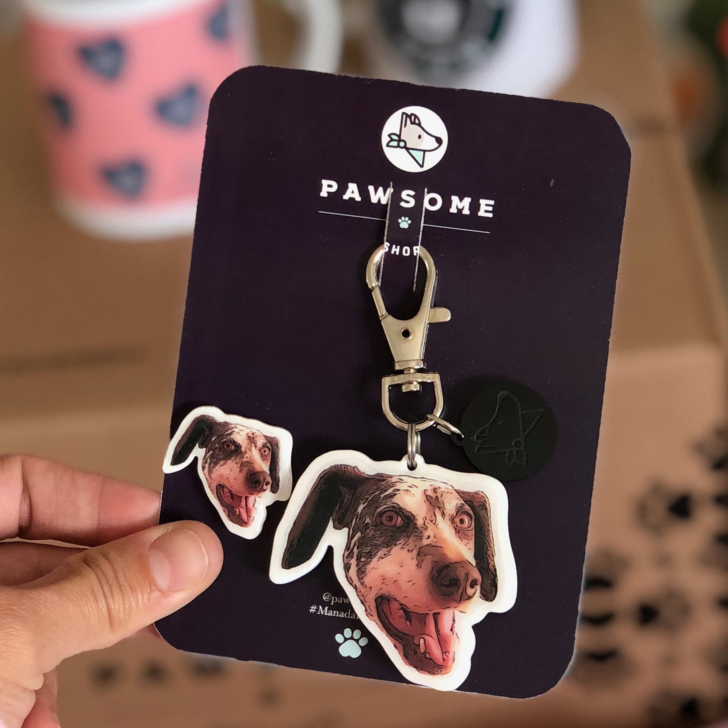 Bag Charm | Mini Llavero Personalizado Pawsome