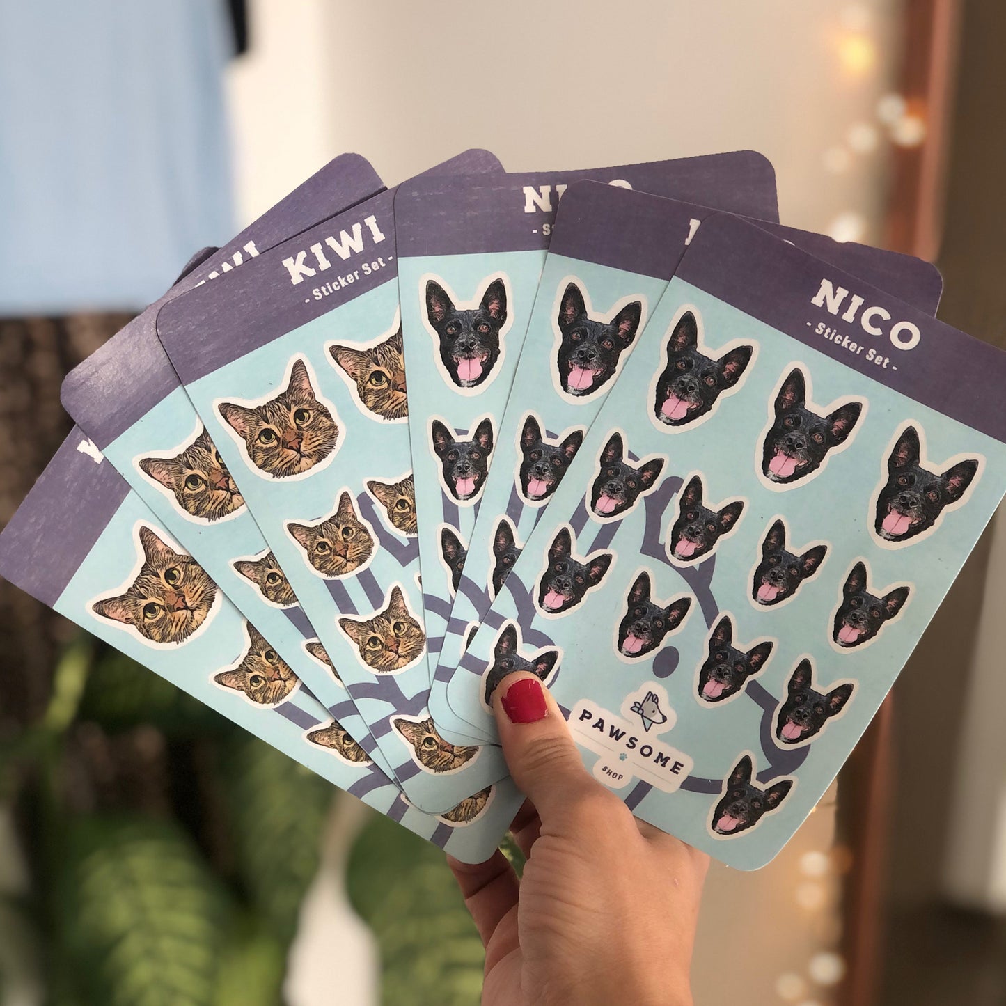 Sticker Set | 2 Planillas Personalizadas