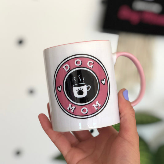 Taza PINK Dog Mom "Starbucks" Mug | Pawsome SHOP