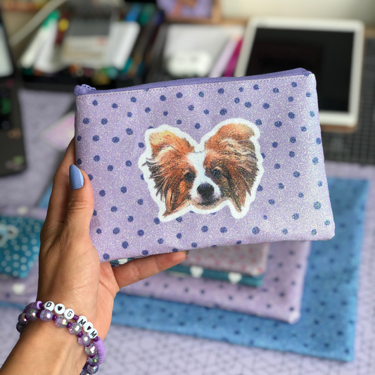Estuche Personalizado Glitter
