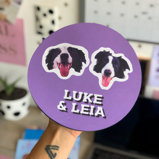 Mouse Pad Personalizado Pawsome