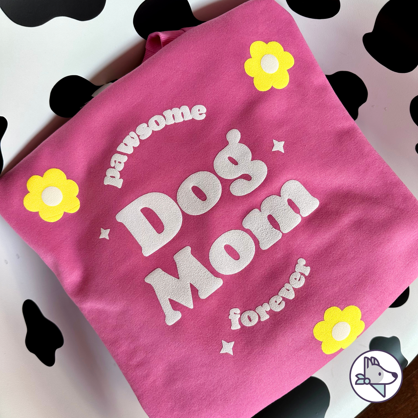 Pawsome Dog Mom FOREVER Matching Set | Sudadera + ¡UNA Bandana de REGALO que hace match! 🌸