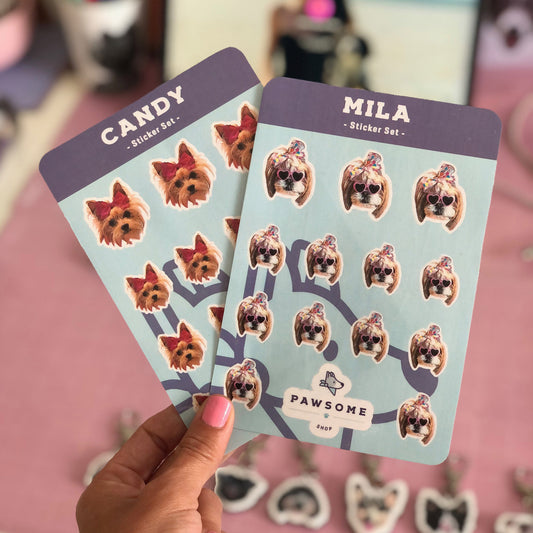 Sticker Set | 2 Planillas Personalizadas